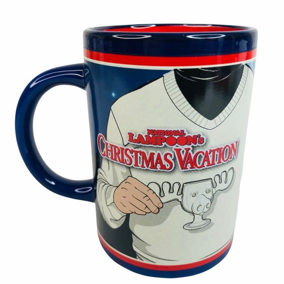 Chevy Chase National Lampoons Christmas Vacation Mug Merry Christmoose Coffee - Picture 4 of 8